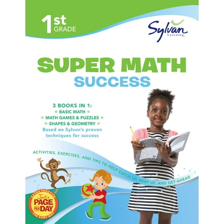 1st Grade Jumbo Math Success Workbook : Activities, Exercises, and Tips to Help Catch Up, Keep Up, and Get