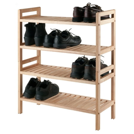 

ALAREWO Mercury 2-Pc Stackable Shoe Rack Set OUTDOOR&SPORT ESSENTIALS