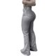thumbnail image 2 of TaTaai Women High Waisted Flared Denim Jeans Street Fashion Stretch Slim Fit Denim Pants with Pockets Casual Daily Wear Gift, 2 of 9