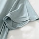 thumbnail image 5 of HongQid Womens Nightgowns Short Sleeve Sleepwear Crew Neck Loungewear Color Block Nightshirt Summer Dresses, 5 of 7