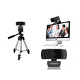 thumbnail image 2 of Aoni A20 Full HD 1080P Webcam, Covvy Auto Focus USB Live Streaming Camera with Noise Canceling Microphone for Meeting, Skype, YouTube, Facebook Chatting & Video Recording, Compatible with Windows 10/8, 2 of 4