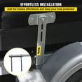 thumbnail image 4 of VEVOR Boat Trailer Guide-ons, 48", 2 PCS Rustproof Steel Trailer Guide ons, Trailer Guides with Carpet-Padded Boards, Mounting Parts Included, for Ski Boat, Fishing Boat or Sailboat Trailer, 4 of 9