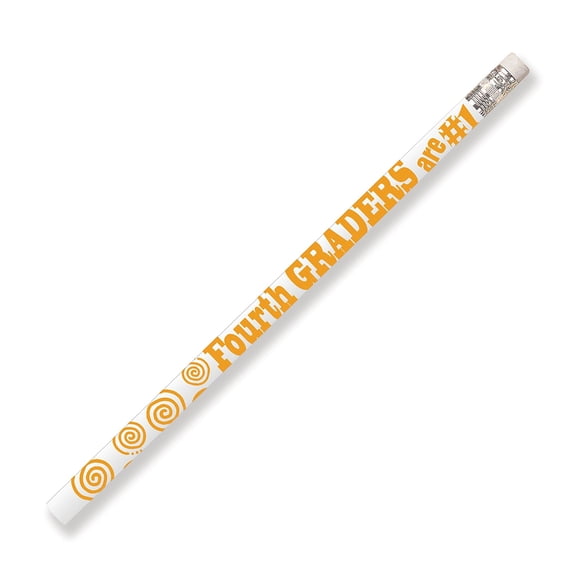 Musgrave Pencil Company 4th Graders Are #1 Motivational Pencils, Pack of 144