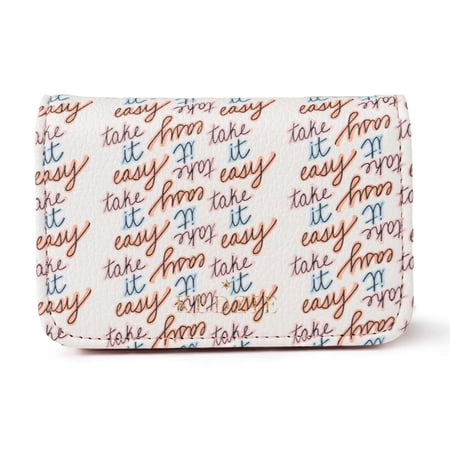 Kedzie Essentials Only Cash & Card Wallet Vegan Leather, Take It Easy (Women's)