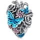 thumbnail image 1 of CORAZON CON MARIPOSA Y FLORES, 1 of 1
