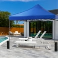 thumbnail image 6 of GIANNA 10x10 FT Pop Up Canopy Tent with Slant Legs and Carrying Bag, Easy Setup Outdoor Shelter for Patio, Garden, Beach, Blue, 6 of 6
