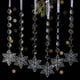 thumbnail image 4 of Colgante de gota para decoración del hogar, 6 piezas de adornos navideños, decoración de copos de nieve, colgante de cristal acrílico, decoración navideña, carámbano, colgante de gota de agua, decorac, 4 of 7