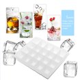 thumbnail image 4 of Nikou 20 Grids Silicone Ice Cube Tray Mold Ice Cube Maker Container (Transparent), 4 of 8