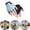Light Blue, variant on RTKFRFLM Kids Non- Riding Gloves Breathable Fingerless Sports Mittens for Exercise Blue 4-6