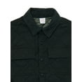 thumbnail image 2 of Wonder Nation Boys Heavyweight Quilted Denim Shirt Jacket, Sizes 4-18 & Husky, 2 of 3
