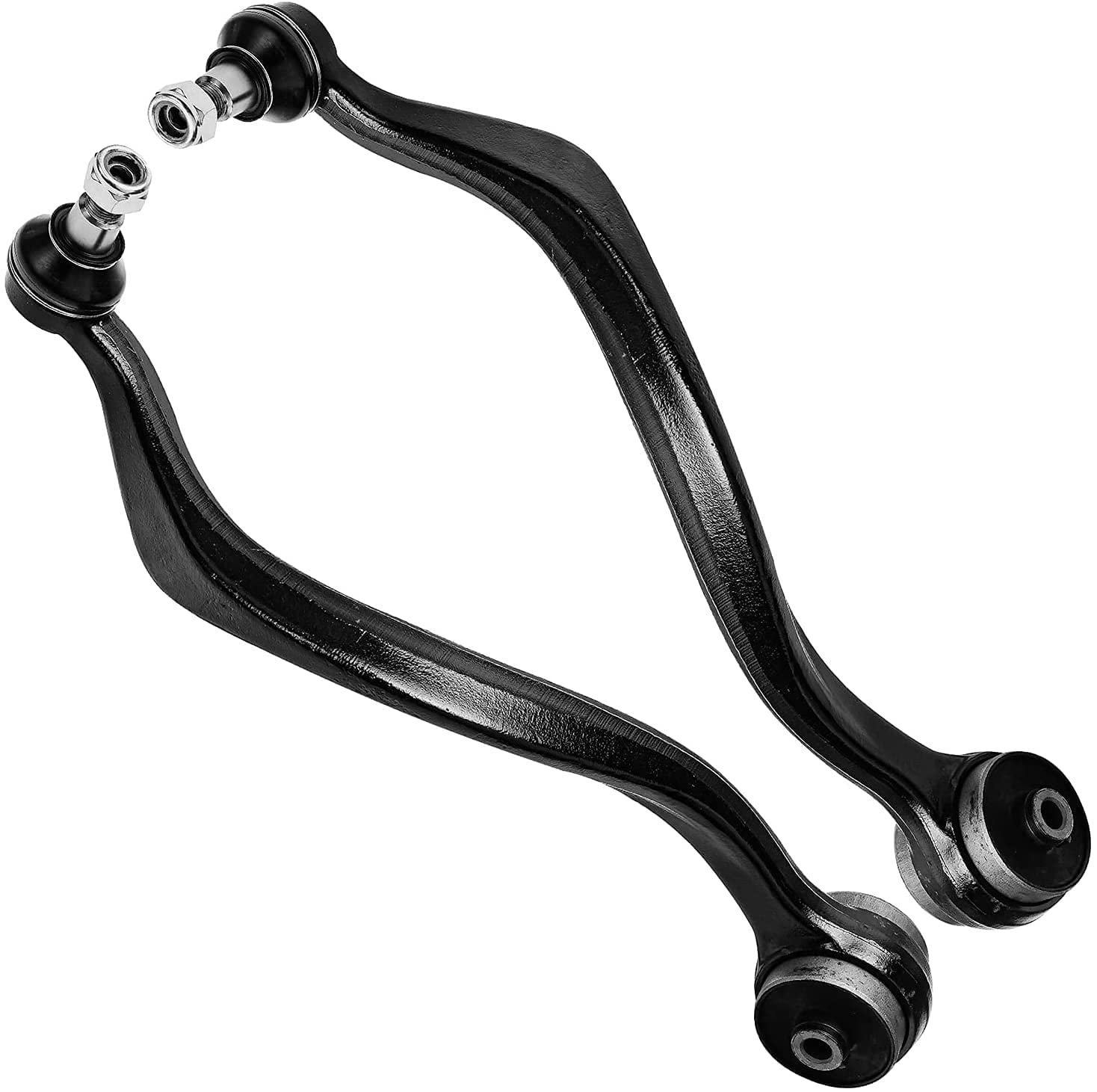 Detroit Axle - Front End 14pc Suspension Kit for Mazda 6, 2003 2004 2005 2006 2007 2008, 6 Upper and Lower Control Arms Ball Joint 2 Sway Bars 4 Outer & Inner Tie Rods 2 Boots Replacement