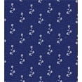 thumbnail image 3 of Ambesonne Country Duvet Cover Sets, Floral Pattern and Dot, 2-Twin, Navy and White, 3 of 4