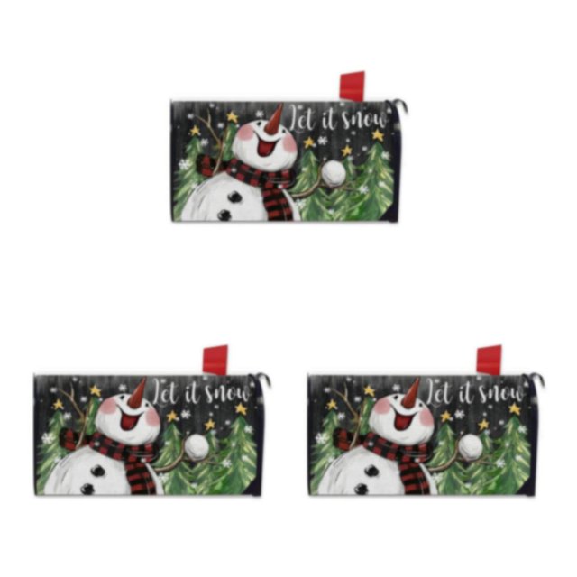 Guardoinrt Weather-resistant And Robust Spring Mailbox Cover Mail In Style Vivid Print YTYH2309031 3Set