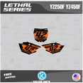 thumbnail image 4 of Kalair GFX Graphics Kit for Yamaha YZ450F (2014-2017) Lethal Series, 4 of 5