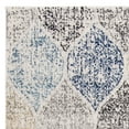 thumbnail image 5 of SAFAVIEH Madison Leighton Geometric Area Rug, Ivory/Blue, 10' x 14', 5 of 10