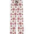 thumbnail image 4 of Top-kevin Men's Christmas Polyester Pajama Pants Soft Comfy Sleep & Lounge Pants Lightweight Drawstring Pjs Bottoms with Pockets, 4 of 7