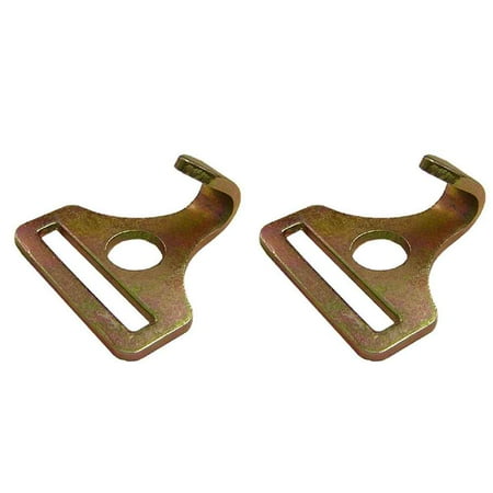 

2 Flat Narrow Hook - 2 Pack