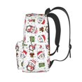 thumbnail image 3 of Disketp Cute Christmas Hat Penguin A Mochila Escolar de Gran Capacidad y Peso Ligero, Mochila de Viaje Ideal para Escuela, Trabajo y Uso Diario, Cómoda y con Estilo, 3 of 8