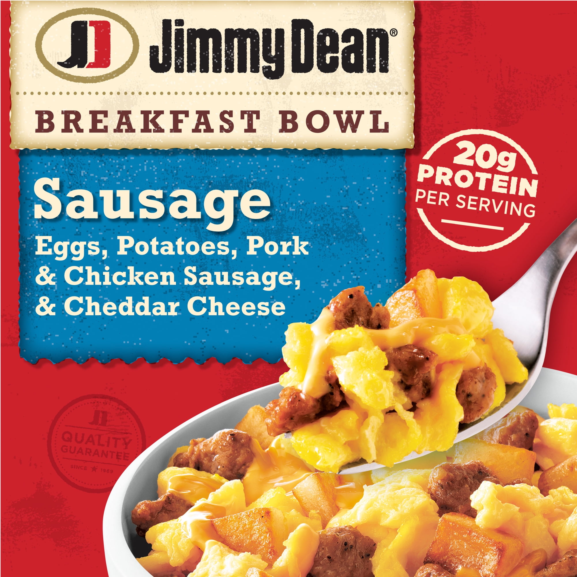 Jimmy Dean Frozen Breakfast Bowl, Sausage 7 oz