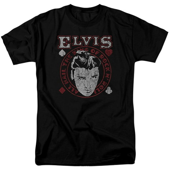Elvis Presley - Hail The King - Short Sleeve Shirt - Small