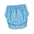 thumbnail image 3 of Wswqop Adult Cloth Diaper Waterproof Breathable Reusable Elastic Washable Undewears for Blue XS, 3 of 9
