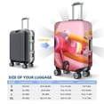 thumbnail image 4 of Kdxio Colorful Cartoon Biplane Pattern Luggage Cover for Travel,Elastic and Durable,Fits 18-32 Inch,Anti-Scratch Suitcase Protector-No luggage included, 4 of 5