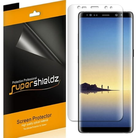 [2-Pack] Supershieldz for Samsung Galaxy Note 8 Screen Protector, [Full Screen Coverage] Anti-Bubble High Definition (HD) Clear