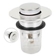 thumbnail image 3 of Sink Drain Stopper Pop-Up Basin Drain Filter Anti-Clogging Hair Stopper Strainer, 3 of 10