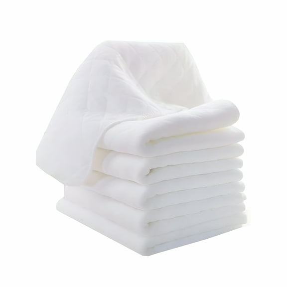 TELOLY Reusable Cloth Diapers for Newborn To 0-3 Years, One Size Washable Pocket Nappy for Baby Girl and Boy, 5 Pack Cloth Diapers