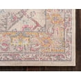 thumbnail image 7 of Unique Loom Medici Collection Area Rug - Barcelona (2' 7" x 10' Runner Beige/Blue), 7 of 7