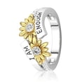 thumbnail image 1 of Anillo inglés de moda con diamantes de imitación para fiesta, boda, compromiso, novia, anillos apilables, joyería de bolsillo para mujeres y Ropa, zapatos y accesorios Miscelánea talla 8 Jumpingount AP011333-04B, 1 of 6