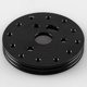 thumbnail image 1 of Luxshiny Adaptador Para Volante Negro En Automóviles Compatible Con 6 Orificios Y Material Resistente, 1 of 8
