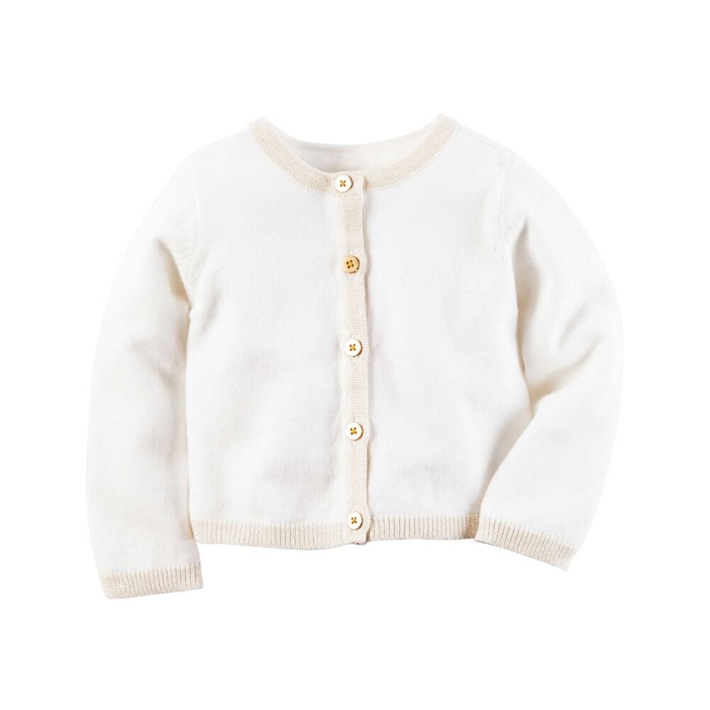 ivory girls cardigan