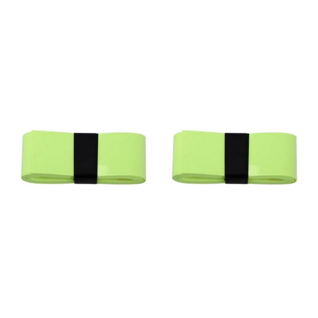 Transemion Tennis Overgrip With Multiple Surface - Long Lasting And Non-Toxic Badminton Racket Racket Over Grip Fluorescent yellow 2Set