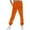 Orange, variant on Juslio Trousers Pants for Women Casual Fashion Pocket Athletic Pants