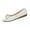 #117-White, variant on Women's Fashionable Casual Slip-On Driving Moccasins - Round Toe Bow Detail Low-Cut Comfortable Wedge Heel Shoes for Everyday Comfort and Stylish Outfits