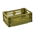thumbnail image 2 of Caja de almacenamiento, apilable, organizador, pequeña decoración, oficina, organizador de cajones, Verde, 2 of 9