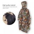 thumbnail image 3 of Chubasquero, Poncho impermeable para deportes al aire libre Poncho impermeable Chubasquero multifuncional Rendimiento sólido Jadeshay A, 3 of 8