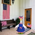thumbnail image 5 of Premium Patriotic Goose Attire, Bow Decor Stars Stripes Outfit with Flag Element, Standard Fit for 23 Inch Goose Figurine, Great for USA 250th Anniversary Exterior Home Ornament, 5 of 6