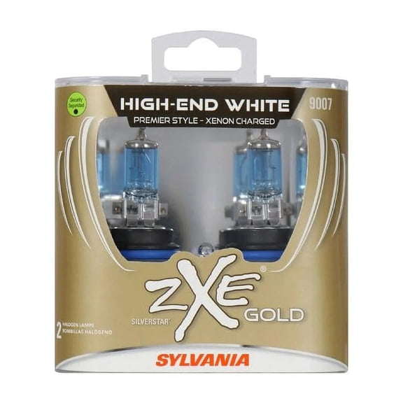 Sylvania 9007 SilverStar zXe Gold Halogen Headlight Bulb - 2 Pack