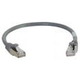 thumbnail image 4 of C2G 7ft Cat6 Snagless Shielded (STP) Ethernet Network Patch Cable - Gray - patch cable - 7 ft - gray, 4 of 6
