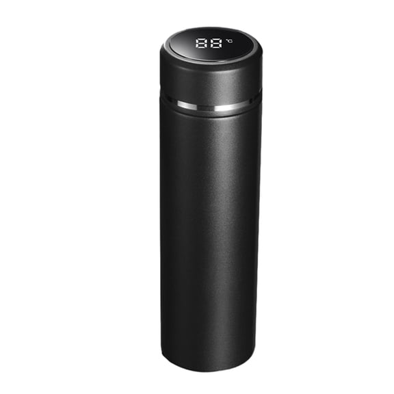Smart Temperature Display Cup,Stainless Steel Vacuum Insulated Mug,LED Screen Heat Cold Sensing Bottle Cup,Leak Proof Portable Travel Drink Tumbler,Long Lasting Temperature Control Beverage Cup