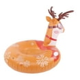 thumbnail image 4 of Ecomeon Snow Tube,Sledding Tube,Inflatable Ski Circle PVC Round Wear Resistant Multifunctional Christmas Theme Snow Sled, 4 of 8