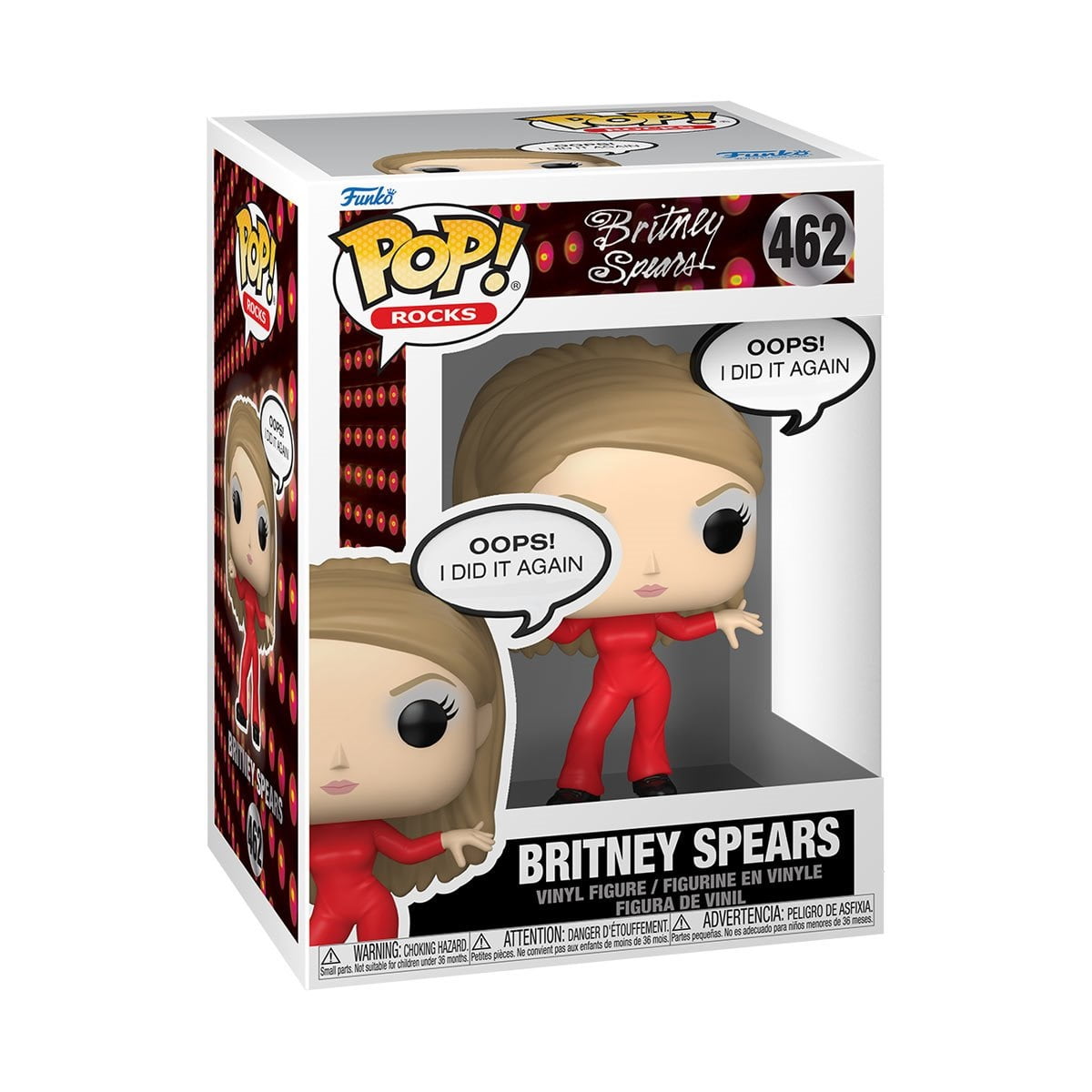 Funko Pop! Rocks: Britney Spears - Circus Chase - Walmart.com