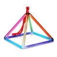thumbnail image 3 of Instrumentos de percusión de pirámide de canto de Material de cristal herramienta de relajación de meditación de Yoga, 3 of 8