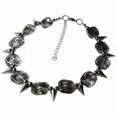 thumbnail image 1 of Exquisite Gothic Necklace Spike Rivet Detail Punk Style Neckchains Unique Collarbone Chain Fashion Jewelry Oranments, 1 of 5