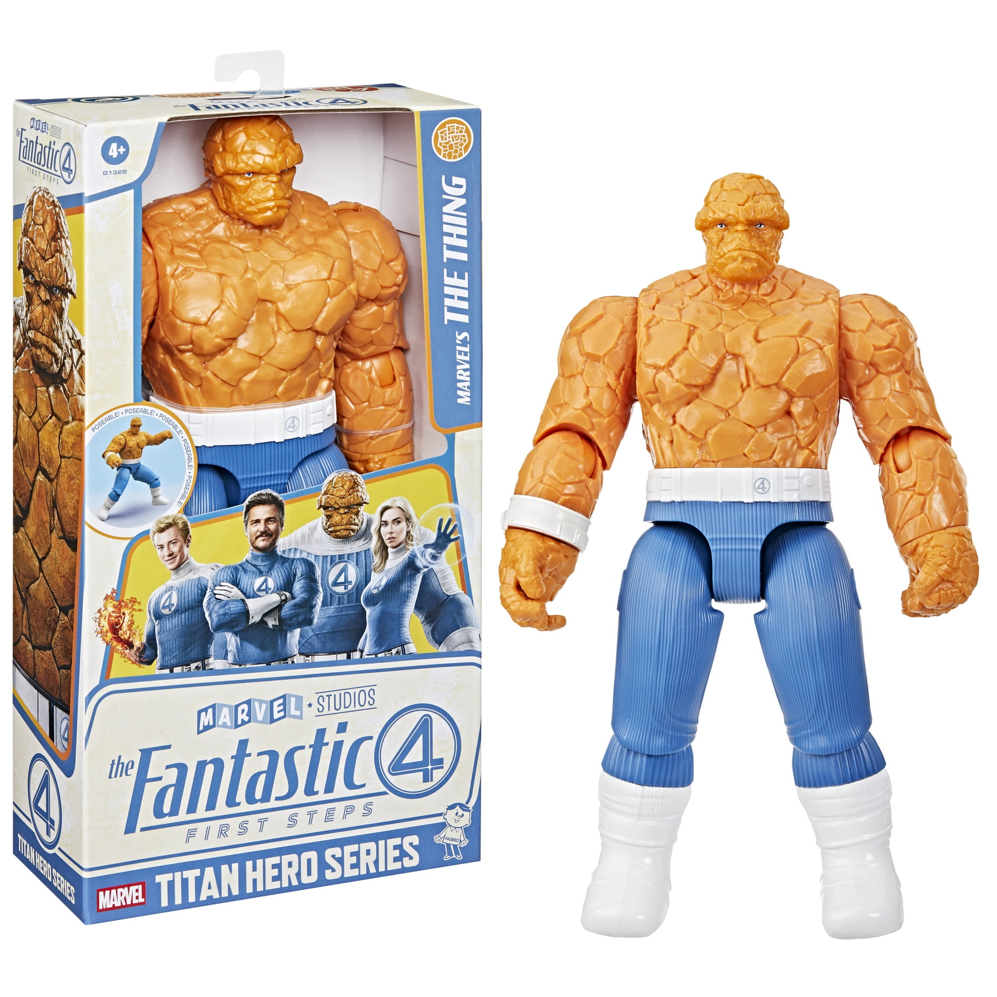 Marvel Studios Titan Hero Series The Fantastic Four: First Steps Marvel’s The Thing Action Figure