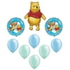 DalvayDelights Winnie The Pooh Baby BOY Shower Welcome Little One Balloons Bouquet Party Decor