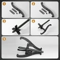 thumbnail image 4 of 3 Jaw Gear Puller Set, 3'' 4'' 6'' 8'' Bearing Puller with 2/3 Reversible Jaws Gear Bearing Flywheel Pulley Puller Tool Gear Extractor Tool, 4 of 7