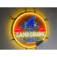 thumbnail image 3 of Queen Sense 24"x24" Land Sharks Landsharks Island Lager LED Sign Light Neon Signs With Dimmer Party Home Wall Decor Lights W124LSISLBVVD-XLED, 3 of 4